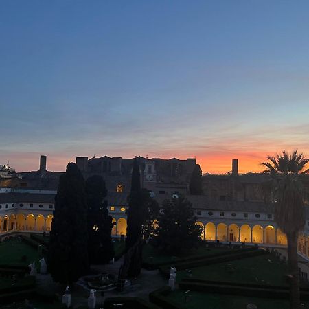 Camera X2 Con Splendida Vista Sulle Terme Di Diocleziano E Sul Chiostro Di Michelangelo Róma Kültér fotó